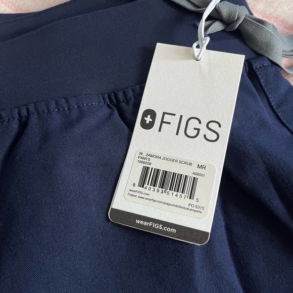 FIGS- Zamora Jogger Scrub Pants in navy - Picture 7 of 8